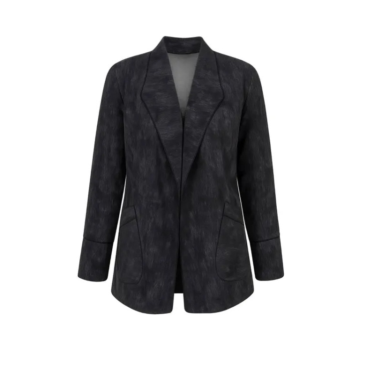 مانتو کتی زنانه شانتون مدل نسرین یقه انگلیسی مناسب اداری و روزمره