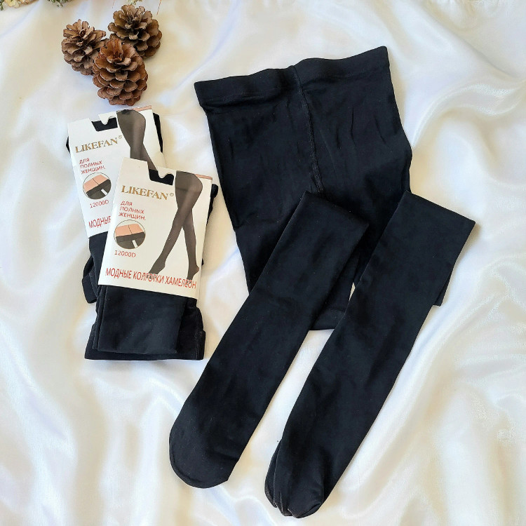 جوراب شلواری سه بعدی چهارفصل بدون خز مجلسی