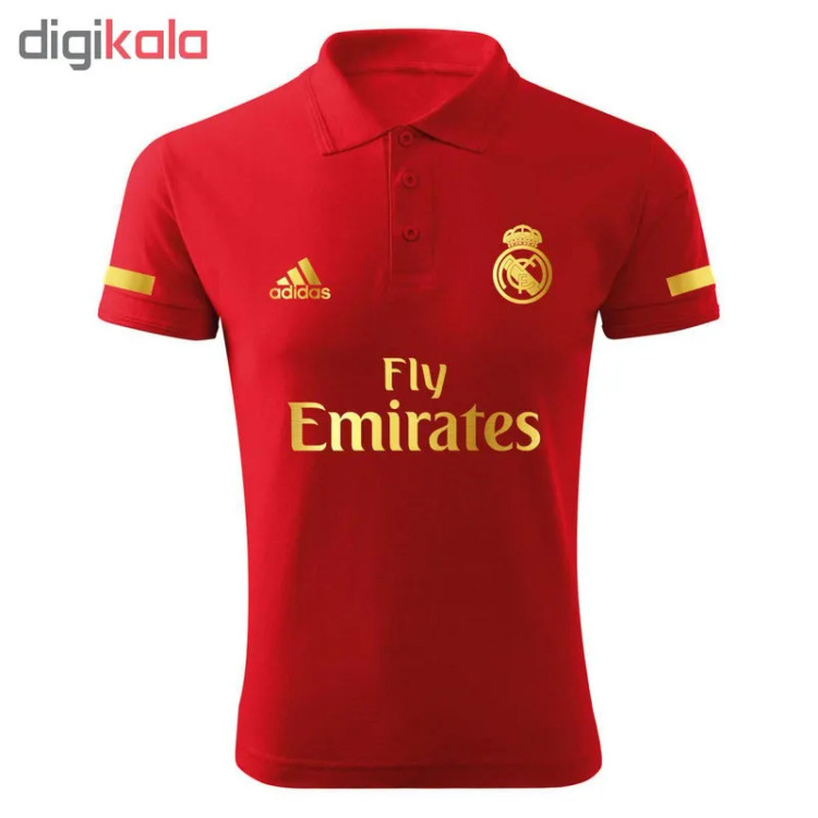 پولو شرت ورزشی مردانه طرح رئال مادرید کد R1804