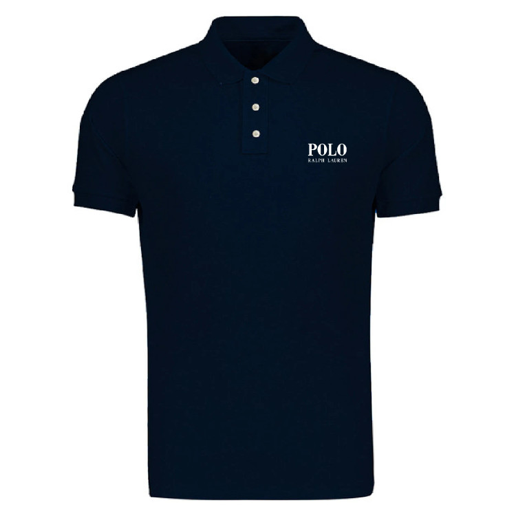 پولوشرت مردانه آستین کوتاه یقه دکمه دار طرح Polo Ralph Lauren