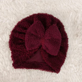 توربان پولیشی پاپیون دار نوزاد و کودک مناسب پاییز و زمستان