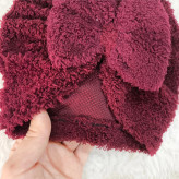 توربان پولیشی پاپیون دار نوزاد و کودک مناسب پاییز و زمستان