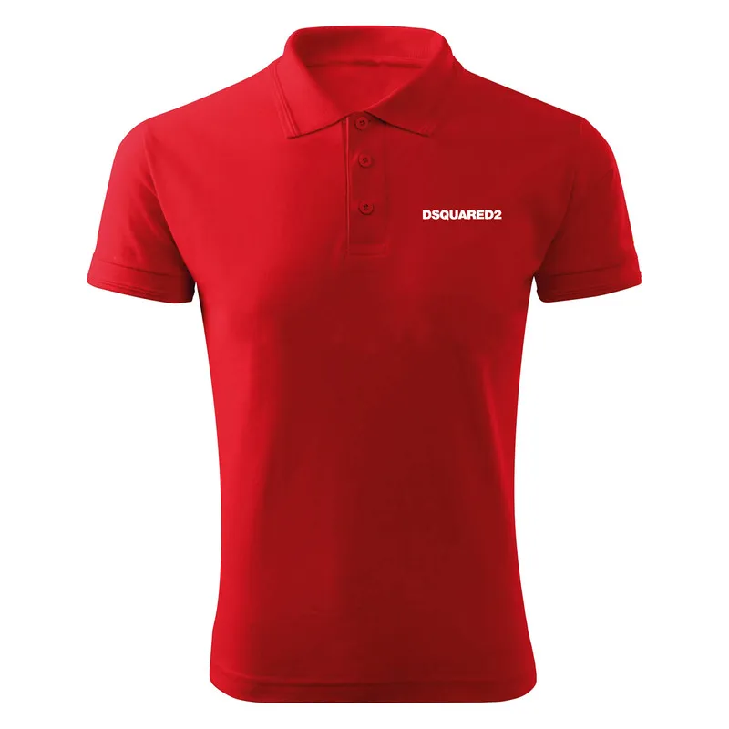 پولوشرت آستین کوتاه مردانه مدل DSQ کد 8698