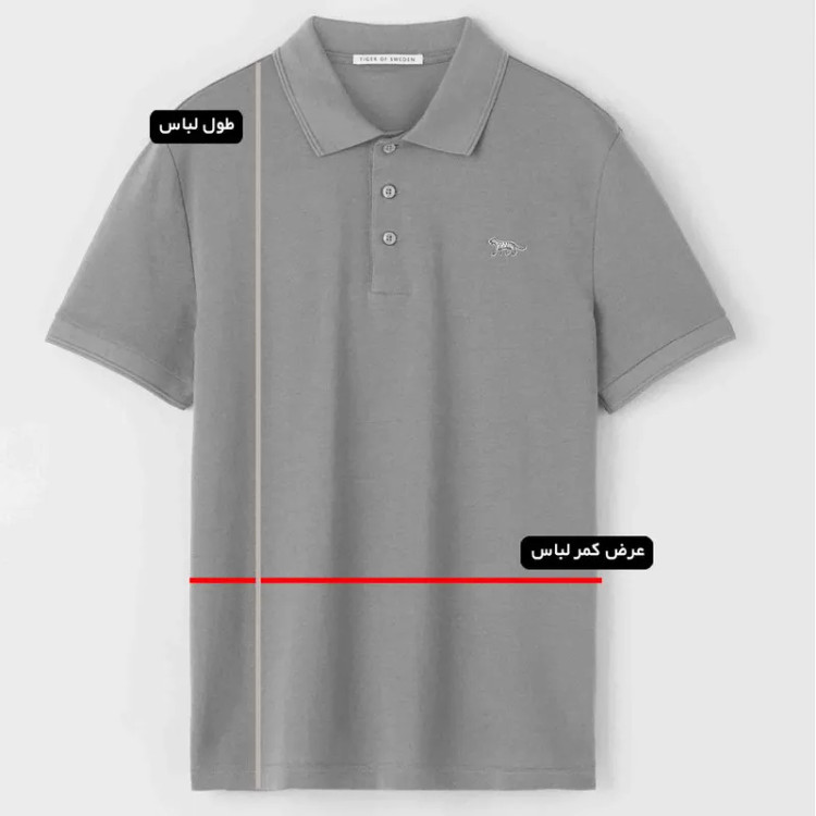 پولوشرت آستین کوتاه مردانه مدل 00416115