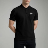 پولوشرت مردانه آستین کوتاه مشکی طرح دار جودون مدل Ni کد 89789