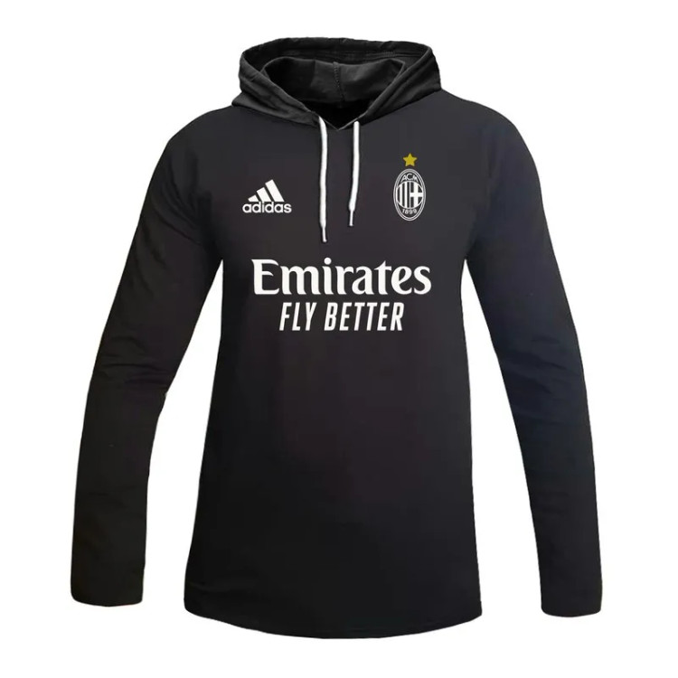 تیشرت کلاه دار آستین بلند مردانه طرح امارات | سه رنگ | سایزبندی کامل