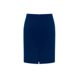 دامن فون زنانه کرپ سرمهای روشن شیک مجلسی و روزمره