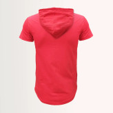 تی شرت کلاه دار آستین کوتاه مردانه مدل 14020825b