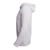 تیشرت کلاه دار مردانه طرح دار چهار فصل سفید و مشکی