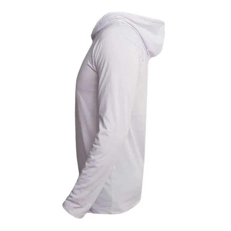 تیشرت کلاه دار مردانه طرح دار چهار فصل سفید و مشکی