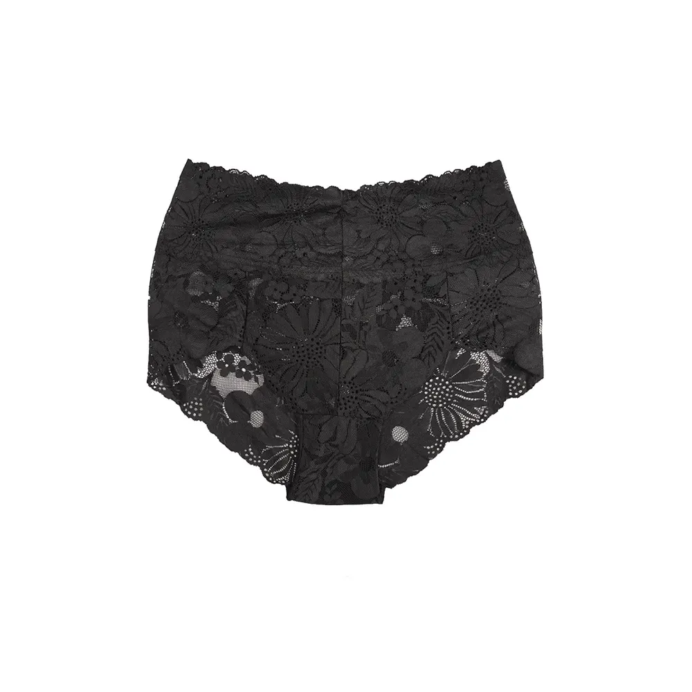 شورت اسلیپ زنانه طرحدار دانتل فری سایز