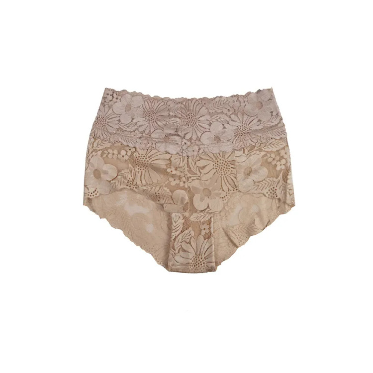 شورت اسلیپ زنانه طرحدار دانتل فری سایز