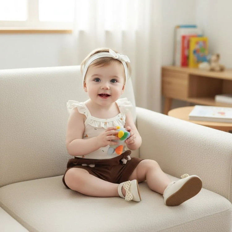 تاپ شورت نوزادی تاپ شلوارک دخترانه ست تابستانه