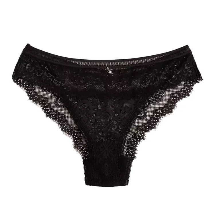 شورت زنانه دانتل بکلس طرح دار شیک با سایز XL