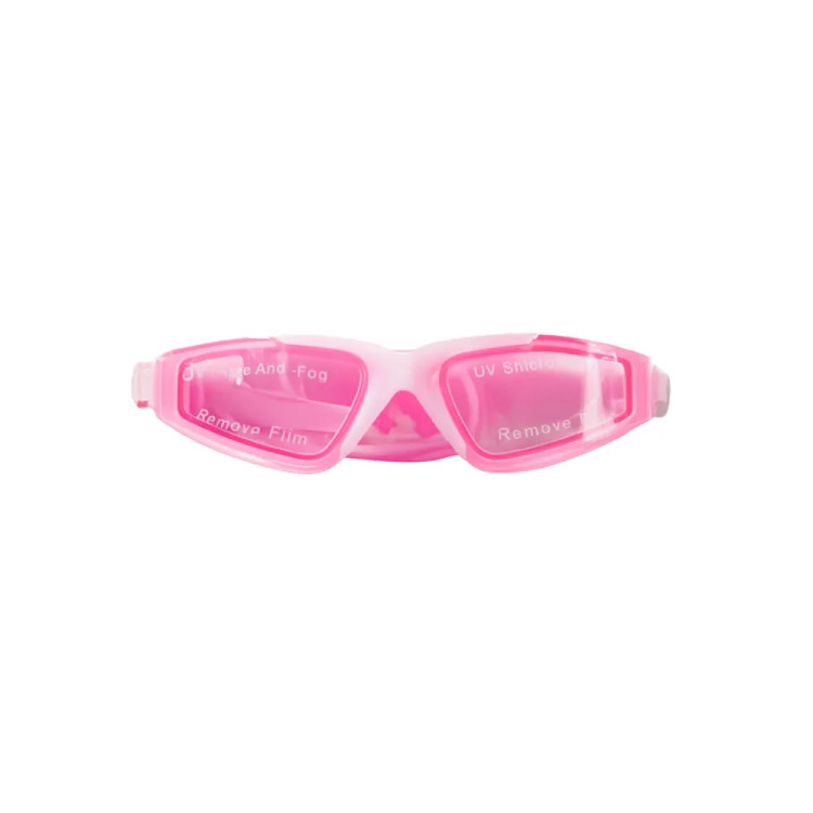عینک شنا سیلیکونی حرفه ای ضد بخار با زاویه دید 180 درجه و گوشگیر