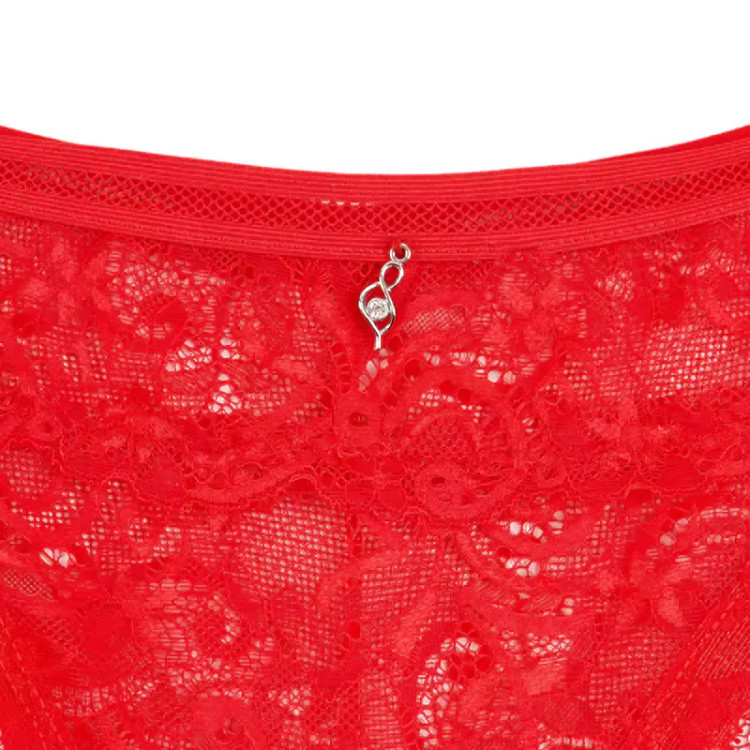 شورت زنانه دانتل بکلس طرح دار شیک با سایز XL