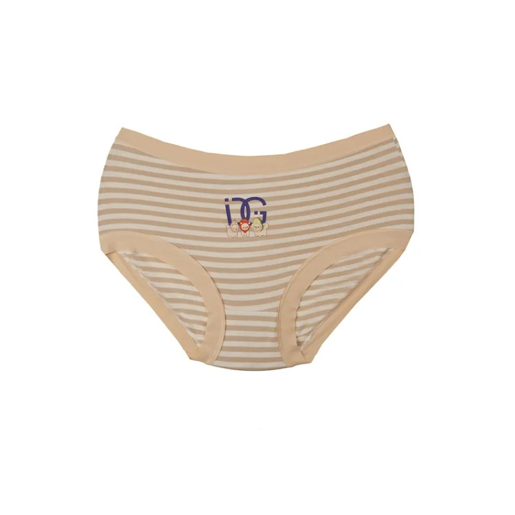 شورت اسلیپ زنانه نخی طرح دار فری سایز