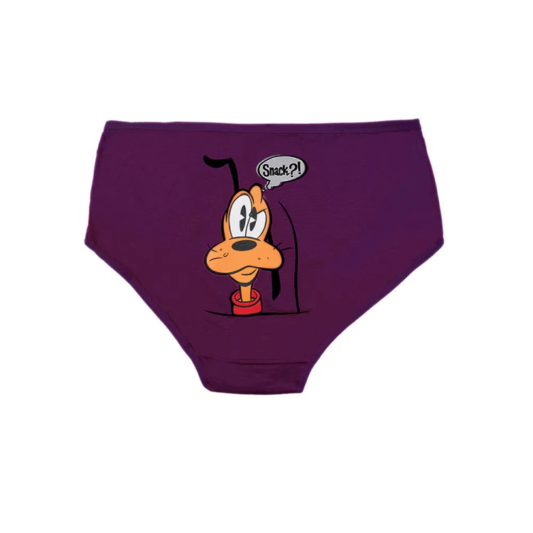 شورت اسلیپ نخی زنانه طرح پلوتو سایز 3XL