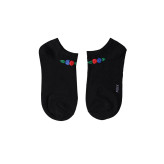 جوراب زنانه طرح گل گلدوزی شده مشکی فری سایز مناسب 36 تا 40